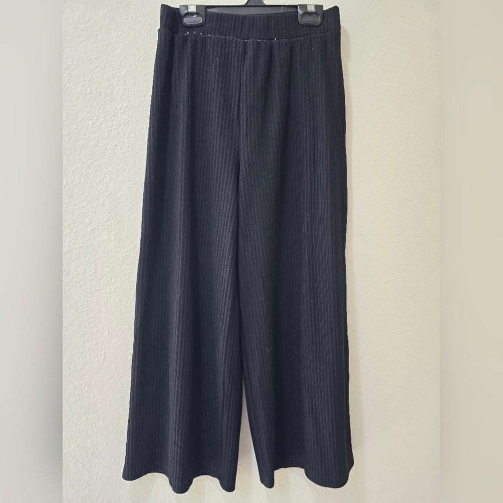 Forever 21 Men's Black Striped Trousers
